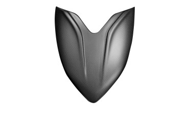 Cubierta de asiento de pasajero Carbono por MV Agusta Brutale 675 / 800 2013-2015 Carbono+Fibra de Vidrio | Patron Sencillo | Opaco