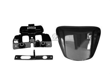 Coprisedile passeggero Carbonio per Suzuki GSX-S 1000 Carbonio+Fibra di Vetro | Tela | Brillante