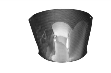 Carbon Soziussitz Abdeckung für Triumph Street Triple 2007-2012 100% Carbon | Leinwand | Glossy