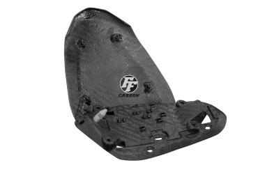Capot de Selle Passager Carbone pour Triumph Street Triple 765 2017- 100% Carbone | Toile Sergé | Mat