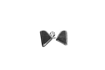 Carbon Mirror cut-outs Cover for Ducati Panigale 899 / 1199 Carbon+Fibreglass | Plain Weave | Glossy