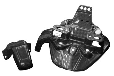 Paraspruzzi con porta targa Carbonio per Yamaha MT-09 2017- 