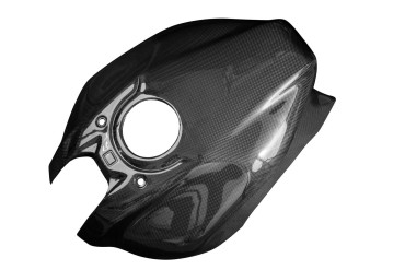 Carbon Tank Cover für Honda CB650R / CBR650R 2019- Carbon+Fiberglas | Leinwand | Glossy