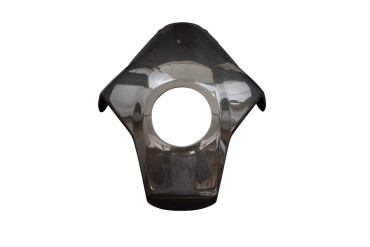 Carbon Tank Cover for Yamaha MT-10 2016-2021 Carbon+Fibreglass | Twill Weave | Glossy