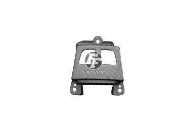 Covertor del depósito Carbono por Yamaha Tmax 530 DX 2017- 100% Carbono | Patron Enlazado | Opaco