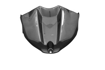 Carbon Tank Cover for Yamaha YZF-R1 2009-2014 Carbon+Fibreglass | Twill Weave | Glossy