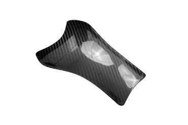 Covertor del depósito (Accesorio) Carbono por Triumph Street Triple 2007-2012 100% Carbono | Patron Enlazado | Brillante