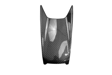 Carénage du réservoir (partie centrale) Carbone pour Triumph Street Triple R / RS 2023- Carbone+Fibre de Verre | Toile Sergé | Brillant