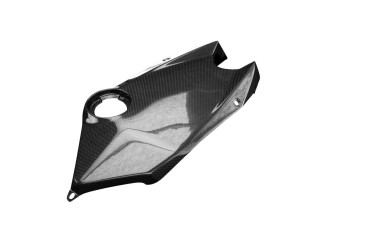 Carbon Tank Fairing (Upper Unit) for Husqvarna Nuda 900 / R 2012-2013 Carbon+Fibreglass | Plain Weave | Glossy