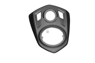 Carenado de depósito superior Carbono por Suzuki B-King 1300 2007-2011 100% Carbono | Patron Sencillo | Opaco