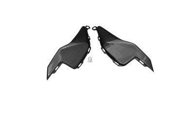 Parti laterali della carenatura del serbatoio Carbonio per Honda CBR 1000 RR Fireblade 2012-2016 Carbonio+Fibra di Vetro | Tela | Brillante