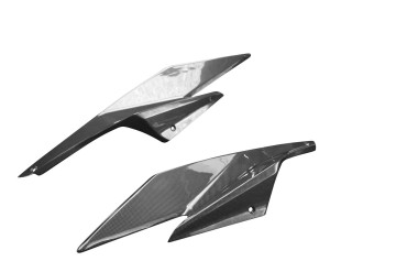 Carbon Tankverkleidung Seitenteile für KTM 1290 Super Duke R 2020- Carbon+Fiberglas | Leinwand | Glossy