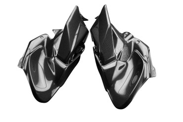 Carénage du réservoir (parties Latérales) Carbone pour Kawasaki Z800 