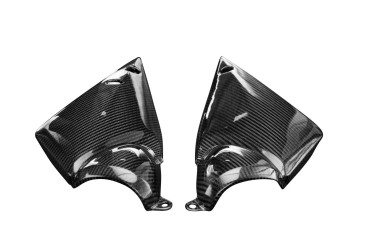 Parti laterali della carenatura del serbatoio Carbonio per Suzuki GSF 600 00-03, GSF 1200 01-05 Carbonio+Fibra di Vetro | Spigato | Brillante