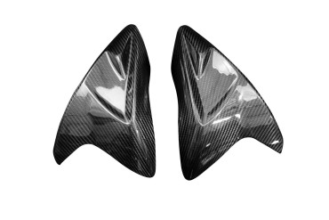 Parti laterali della carenatura del serbatoio Carbonio per Suzuki GSX-R 600/750 2011-2014 Carbonio+Fibra di Vetro | Spigato | Brillante
