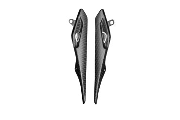 Parti laterali della carenatura del serbatoio Carbonio per Triumph Sprint ST 1050 2005-2010 Carbonio+Fibra di Vetro | Tela | Opaco