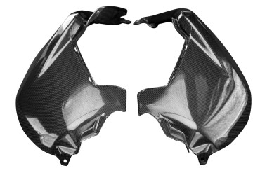 Carbon Tank Fairing (Lateral Parts) for Yamaha MT-07 2018-2020 100% Carbon | Plain Weave | Glossy