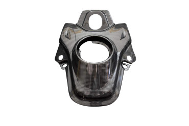 Carenado de depósito Carbono por Ducati Hypermotard 698 Carbono+Fibra de vidrio | Patron Sencillo | Brillante