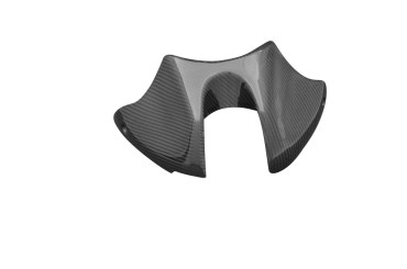 Carenado de depósito Carbono por Kawasaki Z1000 2010-2013 Carbono+Fibra de Vidrio | Patron Enlazado | Brillante