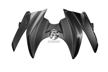 Carenado de depósito Carbono por Suzuki GSX-S 750 2016- Carbono+Fibra de Vidrio | Patron Enlazado | Opaco