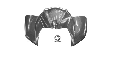 Carenado de depósito Carbono por Yamaha FZ1 100% Carbono | Patron Sencillo | Brillante