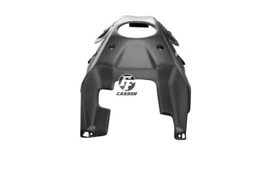 Carenado de depósito Carbono por Yamaha MT-07 2018-2020 Carbono+Fibra de Vidrio | Patron Enlazado | Opaco