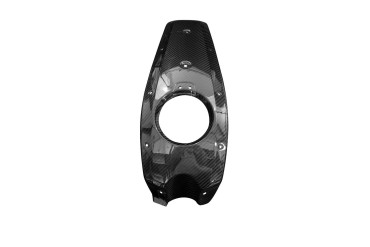Carenado de depósito Carbono por Yamaha XSR 700 2020- Carbono+Fibra de vidrio | Patron Enlazado | Brillante