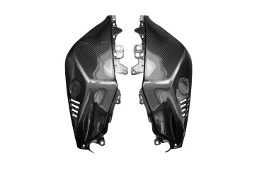 Coperchio del serbatoio Carbonio per Yamaha YZF-R7 2022- Carbonio+Fibra di Vetro | Spigato | Brillante