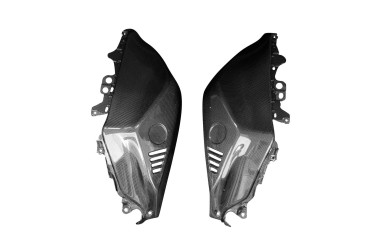Carbon Tank Fairing for Yamaha YZF-R7 2022- Carbon+Fibreglass | Plain Weave | Glossy