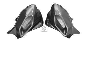 Carenado de depósito con Toma de aire Carbono por MV Agusta Brutale 920 / 990 / 1090 100% Carbono | Patron Sencillo | Brillante