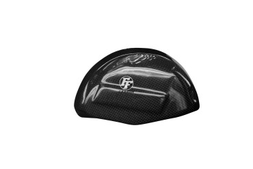 Covertor de embrague seco Carbono por Ducati Panigale 899 / 959 / 1199 / 1299 Carbono+Fibra de Vidrio | Patron Sencillo | Brillante