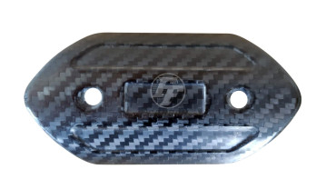 Escudo térmico de escape universal de carbono diseño F - Patron Enlazado