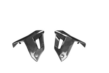 Carenado lateral inferior Carbono por BMW S1000R 2014-2020 Carbono+Fibra de Vidrio | Patron Enlazado | Brillante