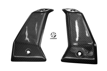 Carenado lateral inferior Carbono por KTM 1290 Super Duke GT 2016- Carbono+Fibra de Vidrio | Patron Enlazado | Brillante