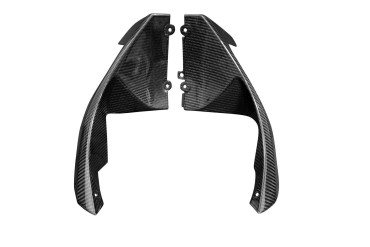 Carbon Untere Seitenverkleidung für Kawasaki ZX-10R 2021- Carbon+Fiberglas | Köper | Glossy