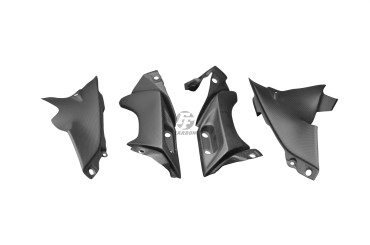Carbon Untere Seitenverkleidung für Yamaha YZF-R1 2004-2006 