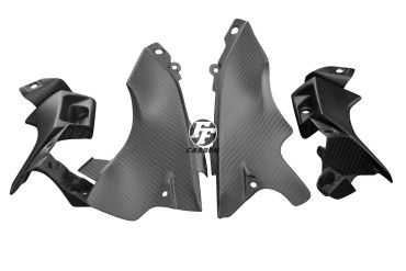 Carbon Untere Seitenverkleidung für Yamaha YZF-R1 2004-2006 100% Carbon | Köper | Matt