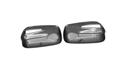 Carbon Valve Cap Covers (Dual Spark) for BMW R1100S Carbon+Fibreglass | Twill Weave | Glossy