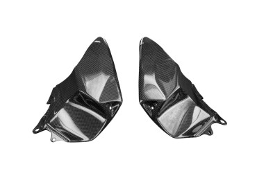 Coperchio del serbatoio anteriore Carbonio per Kawasaki Ninja H2 SX/SE 2018- 100% Carbonio | Tela | Brillante
