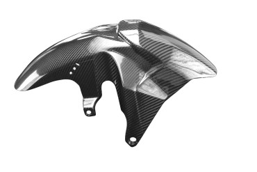 Guardafango frontal Carbono por Honda X-ADV 2017- Carbono+Fibra de Vidrio | Patron Enlazado | Brillante