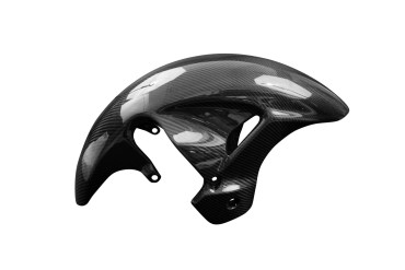 Carbon Front Fender for Suzuki Hayabusa 2021- Carbon+Fibreglass | Twill Weave | Glossy