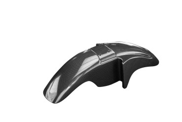 Garde boue avant Carbone pour Yamaha TDR 250 Carbone+Fibre de Verre | Toile Contraignant | Brillant