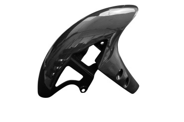 Guardafango frontal Carbono por Yamaha YZF-R1 2020- Carbono+Fibra de vidrio | Patron Sencillo | Brillante