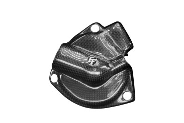 Coperchio della pompa dell´acqua Carbonio per Triumph Speed Triple 2016- Carbonio+Fibra di Vetro | Tela | Brillante