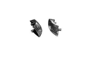 Carbon Windabweiser für Kawasaki Ninja H2 2015+ Carbon+Fiberglas | Köper | Glossy