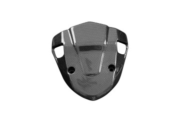 Support de Pare-brise Carbone pour Aprilia RSV4 2021- / RSV4 Factory 2021- Carbone+Fibre de Verre | Toile Contraignant | Brillant