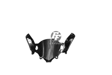 Soporte de parabrisas Carbono por Kawasaki Ninja H2 2015+ 100% Carbono | Patron Enlazado | Brillante