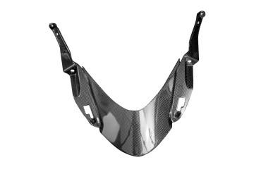 Carbon Windshield Holder for Suzuki Hayabusa 2021- Carbon+Fibreglass | Plain Weave | Glossy