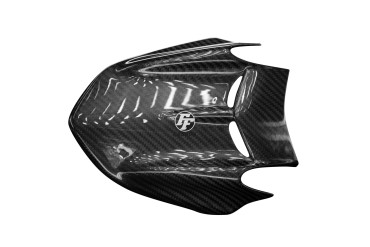 Pare-brise Carbone pour Ducati Diavel 2014-2018 Carbone+Fibre de Verre | Toile Sergé | Brillant