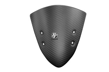 Deflettore del vento Carbonio per Kawasaki ER-6N 2012-2015 Carbonio+Fibra di Vetro | Spigato | Opaco